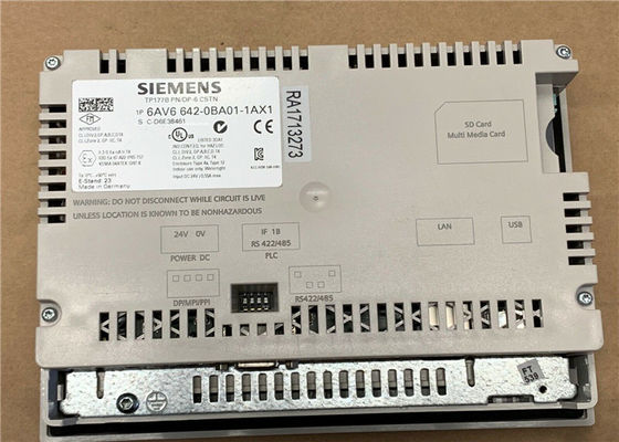 6AV6642-0BA01-1AX1 지멘스  SIMATIC TP177B 6 &quot; PN / DP STN 256색 디스플레이