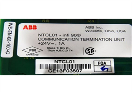 INNIS01과 ABB NTCL01 단말장치 통신 링크 사용