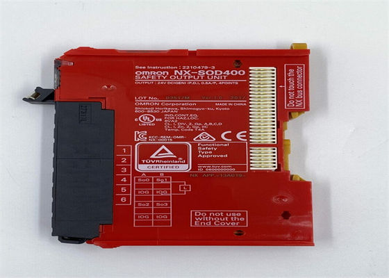 옴론 NXSOD400 안전 장치 4OUT 0.5A DIN 레일 마운트 PNP 통제