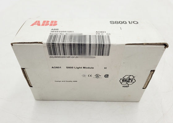 3BSE020514R1 AO801 아날로그 출력 I 오우 모듈 S800 0 내지 20mA 12 비트