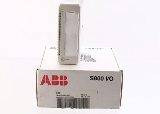 3BSE052605R1 AO815 아날로그 출력 하트 I 오우 모듈 S800 4 내지 20mA 8ch