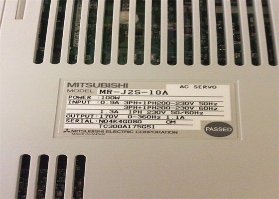 주식에서 미츠비시 100W CNC AC 서보 드라이브 MR-J2S-10A 170V 뉴 증폭기