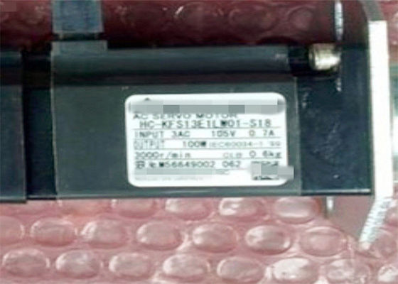 뉴 미츠비시 100W 인듀트리얼 서보 모터 HC-KFS13E1LW01-S18 3AC 105V 0.7A