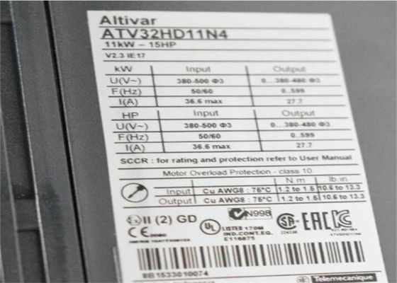 ATV32HD11N4   쉐나이더  가변속구동 ATV32 11 kw  400 Ｖ   3개 단계
