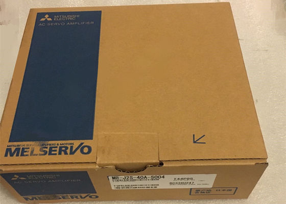 새로운 미츠비시 전기 400W 서보 증폭기 MR-J2S-40A-S004 산업적 AC 드라이브 170V 2.8A