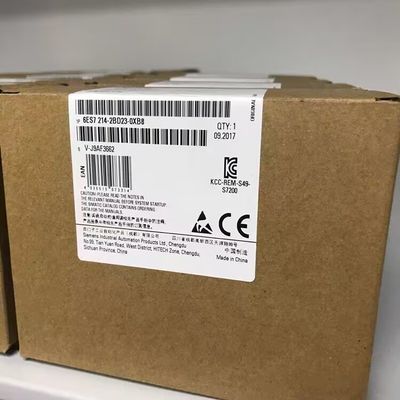 지멘스 6ES7314-5AE03-0AB0은 메모리로 일하는 24V DC 전력 공급 장치  32 키로바이트를 통합했습니다