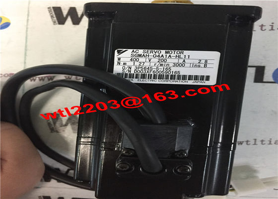 야스카와 SGMAH-04A1A-HL11 AC 산업용 서보 모터 400W 200V