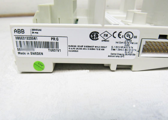 3BSE013235R1 TU831V1은 MTU에게 250V 신호 단자 S800 I/O 모듈을 제공했습니다