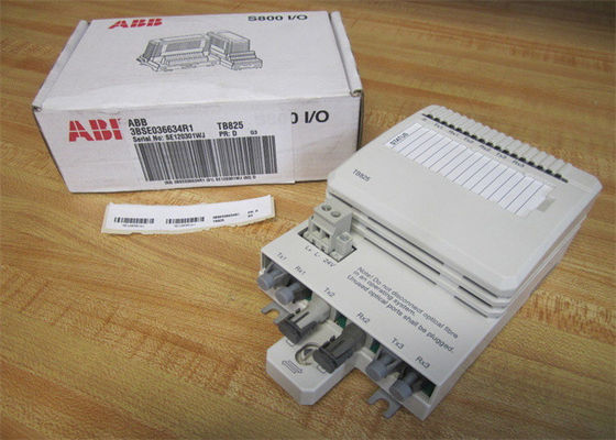 새로운 ABB S800 I/O 모듈 3BSE036634R1 TB825 멀티 모드 모듈뷔스 광 미디어 커버터