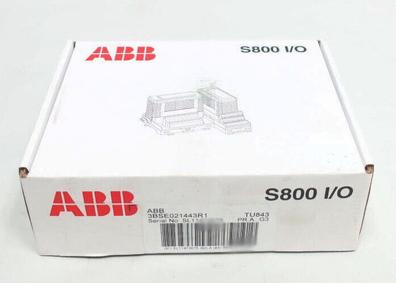TU843 단자 블록 모듈 3BSE021443R1은 MTU 유닛 50V 800xA를 확장했습니다