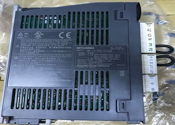 미츠비시 AC 서보 증폭기 MR-J3-20A-EE036 산업적 드라이브 200W 170V 0-360Hz 1.5A