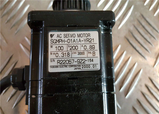 SGMP-01A312  야스카와  3000RPM 2048PPR 100W 200V Ac 동기 사보 모터