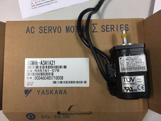야스카와 AC 산업용 서보 모터 SGMAH-A3A1A21 30W 200V