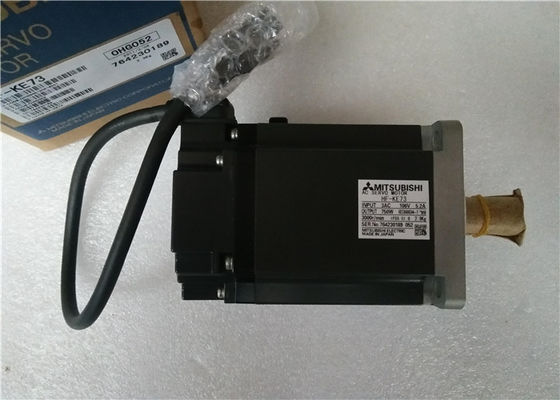 미츠비시 750W 산업적 3은 주식에서 AC 서보 모터 HF-KE73 뉴를 단계적으로 시행합니다