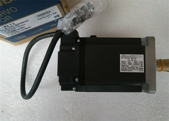 미츠비시 750W 산업적 3은 주식에서 AC 서보 모터 HF-KE73 뉴를 단계적으로 시행합니다