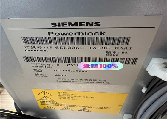 6SL3352-1AE35-0AA1 지멘스 가변 주파수 인버터 PLC 모듈 510-750VDC