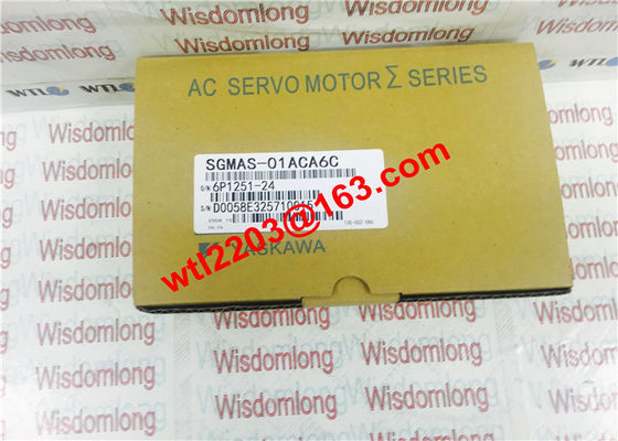 야스카와 AC 산업적 서보 모터  SGMAS-01ACA6C 100W 200V 브랜드 뉴