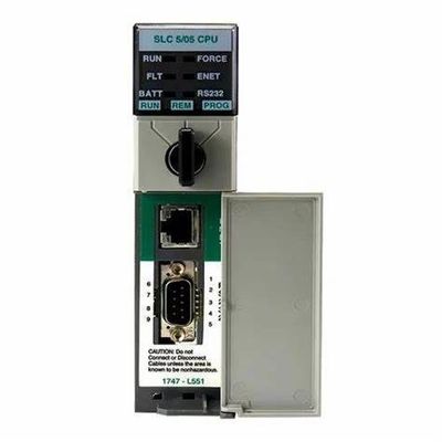 AB 1747-L551 모듈 1 Amp 5 볼트 DC / 0 Amps 24 볼트 DC 64K 백업 메모리 용량