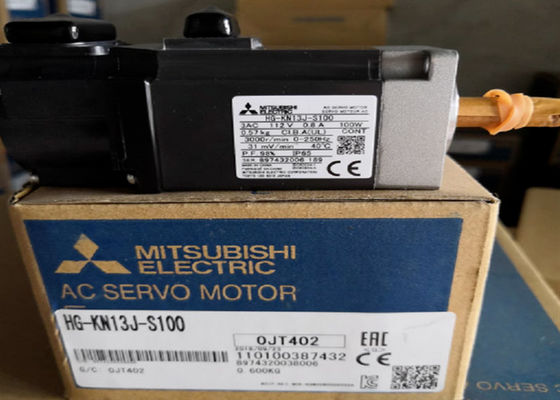 HG-KN13J-S100 미츠비시 작은 서보 기구에 의한 원동력 50W 3 단계 CNC 산업적이 전동기