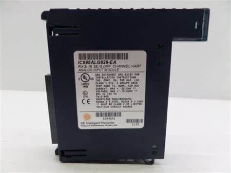 IC695ALG626 GE 팩시스템 RX3i 프로그래밍 가능한 자동화 제어기   450 마