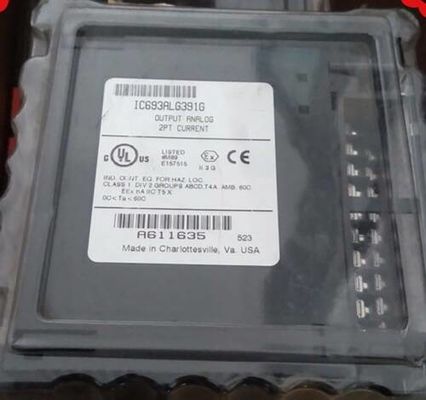 2원체의 GE  IC693ALG391 시리즈 90-30 프로그램 논리 제어기 2-채널 12 비트