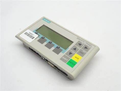 6AV6641-0AA11-0AX0 SIEMENS SIMATIC 운영자 패널 OP 73 3 LC 디스플레이 그래픽 능력