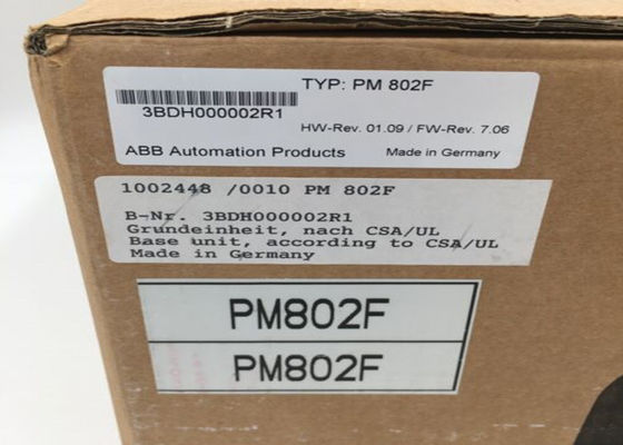 ABB 필드 컨트롤러 PM802F 제어 모듈 AC800F PLS SPS 3BDH000002R1 CPU 기본 단위