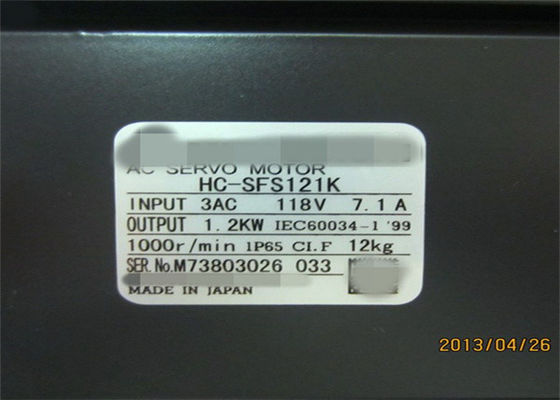 MITSUBISHI Melservo HC-SFS 시리즈 HC-SFS121 중간 관성 동력 모터 HC-SFS121K 일본