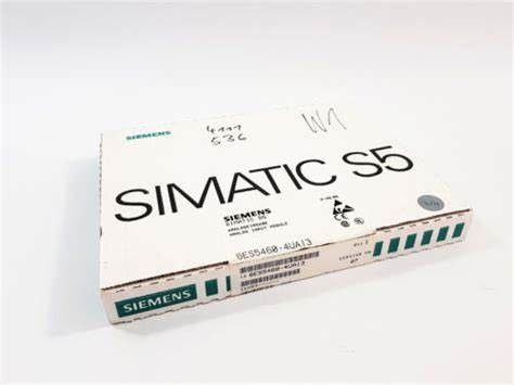 6ES5460-4UA13 지멘스 SIMATIC S5 아날로그 입력 460 고립된 측정 범위 모듈 8 입력