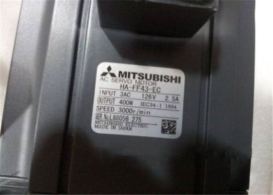 미츠비시 MELSERVO AC 서보 모터 HA-FF43-EC 400W 126V 2.5A 3000r/min