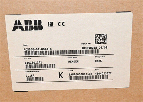 ABB ACS550 ACS550-01-087A-4 PN 45KW I2N 가변 주파수 당 87 인버터