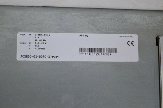 ABB ACS800-01-0025-3 22kW 44A 주파수 변환기 26kg +24V DC 전원 공급