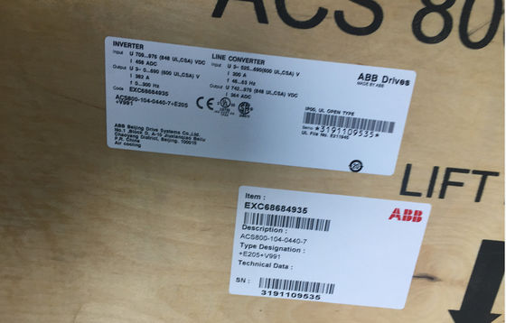 ABB ACS800-104-0050-3+Q950 690V 50 KVA 주파수 변환기 인버터 400V