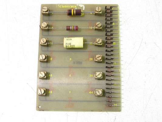 Fanuc IC3600SCBE1 General Electric I-II 마크 터빈 제어 시스템에서 직사각형 녹색 PCB