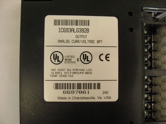IC693ALG392 GE Fanuc 0 ~ + 10 볼트 모듈을 제공하는 8 개의 단면 출력 채널