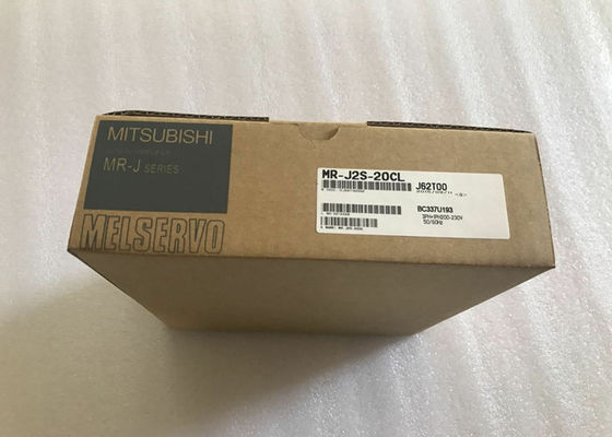 미쓰비시 전기 세로 모터 드라이브 MR-J2S-20CL 3단계 200W AC 증폭기 NEW ORIGINAL
