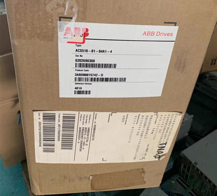 ABB ACS510-01-04A1-4 1A 380V 47.5... 63 Hz 1.5 kW 2.8 kV·A 11 W 4.1 A 6.1 kg