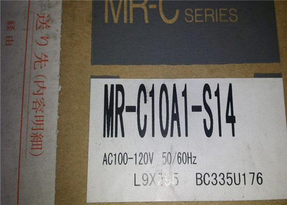 미쓰비시 산업용 모터 드라이브 MR-C10A1-S14 AC 서보 증폭기 100W, 200-230V, 0.85A