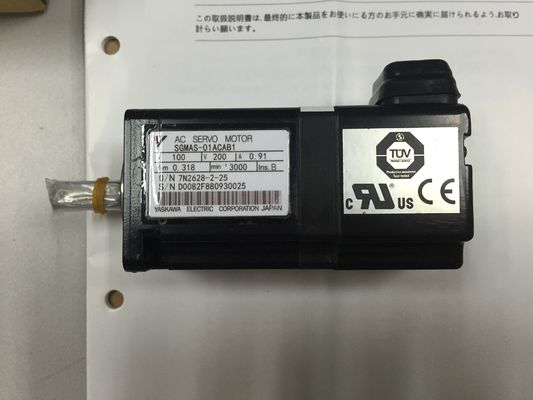 야스카와 AC 산업용 세르보 모터 SGMAS-01ACAB1 100W 200V