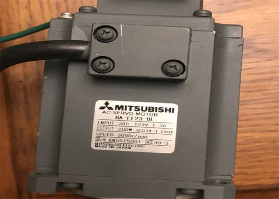 미쓰비시 신형 200W AC SERVO 모터 HA-FF23-UL 3AC 129V 1.3A 3000 rpm