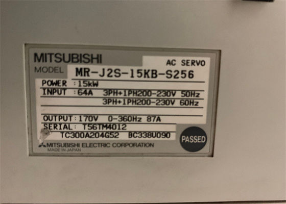 미쓰비시 일렉트릭 15kw 산업 드라이버 MR-J2S-15KB-S256 AC SERVO AMPLIFIER