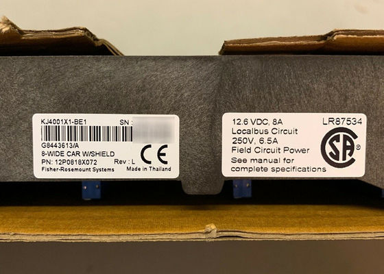 에머슨 델타브 KJ4001X1-BE1 VE4050S2K1C0 12P0818X 8-Wide Carrier w/Shield NEW 재고 중