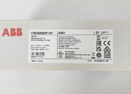 AI561 1TNE968902R1101 아날로그 입력 모듈 AC500-ECo PLC I/O 모듈