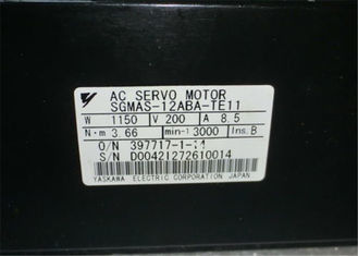 SGMAS-12ABA-TE11 YASKAWA AC SERVO MOTOR 1150W 3000rpm 산업용 서보 모터