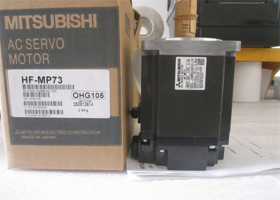산업 제어 브러쉬리스 AC 서보 모터 MITSUBISHI HF-MP73 / HF-MP73K 고속 3000r/ Min