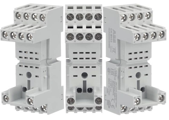 CR-M024DC4L 1SVR405613R1100 플러그 할 수 있는 인터페이스 릴레이 베이스 CR-M4SS