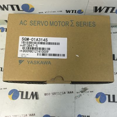 야스카와 AC 산업 서보 모터, 고전력 서보 모터 SGM-01A314S 100W 200V