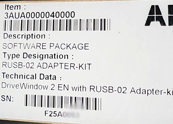 3AUA0000040000 RUSB-02 드라이브 윈도 2.X EN 디버깅 도구