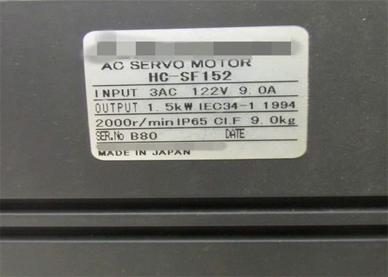 1.5Kw 3단계 서보 모터, MITSUBISHI AC 강한 서보 모터 HC-SF152 HC-SF152K