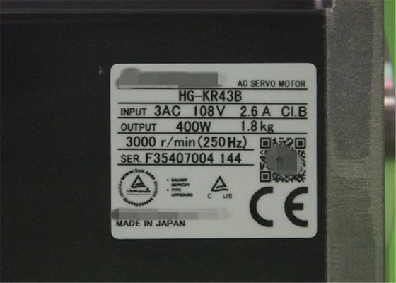 신 오리지널 미쓰비시 HG-KR43B HG-KR43 AC 서보 모터 J4 시리즈 400W 브레이크